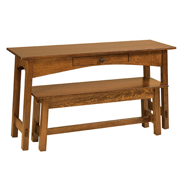 Montana Nesting Sofa Table and Bench